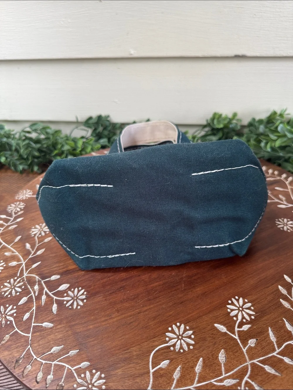Vintage L.L. Bean Fall Leaf Mini Tote